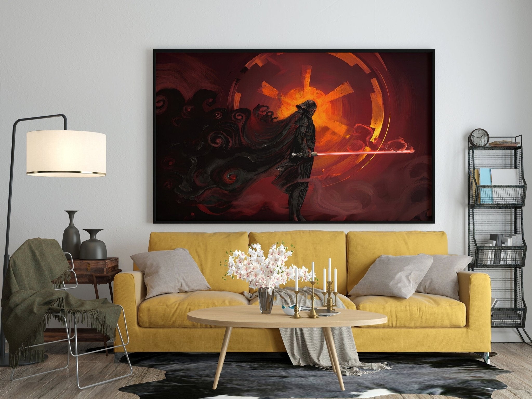 Darth Vader Canvas Wall Art - Canvasworkshop