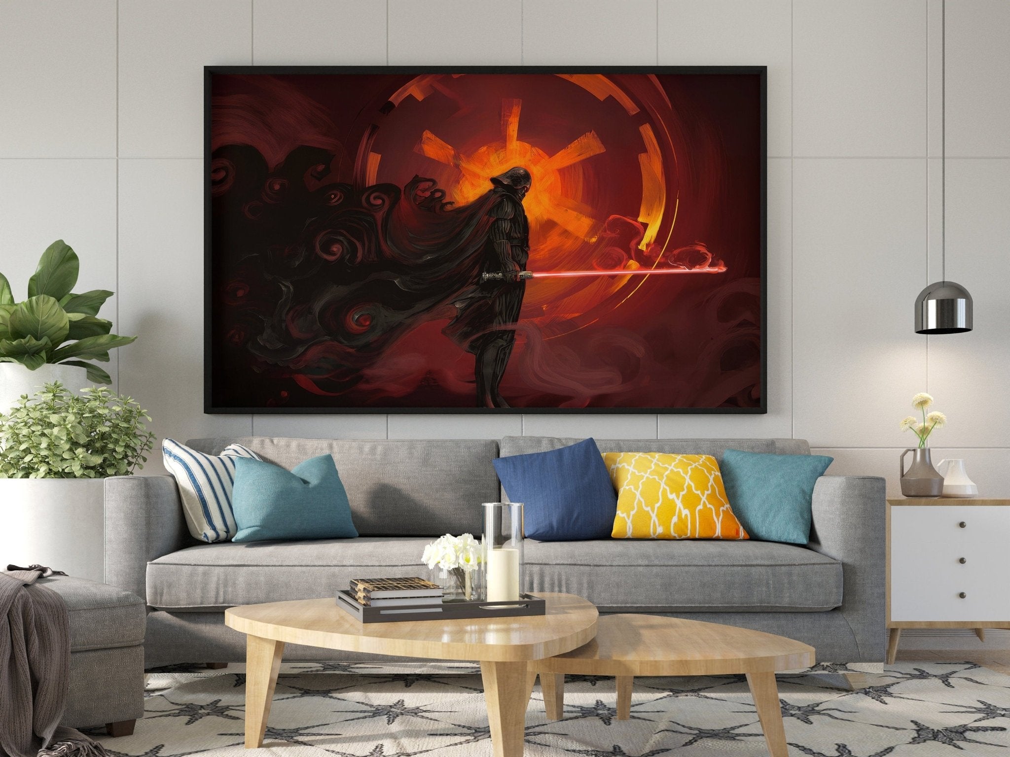 Darth Vader Canvas Wall Art - Canvasworkshop