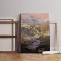 Baldur's Gate Landschafts-Wandkunst, Baldur's Gate Berg-Leinwand-Wandkunst, BG3 Poster, Gaming-Wandkunst, Gaming-Poster, Geschenk für Gamer