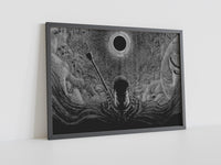 Anime Leinwand Wandkunst, Anime Poster, Berserk Anime Wandkunst, Berserk Guts Poster, Berserk Schwarz & Weiß Poster, Guts Cool Poster, Berserk Kunst