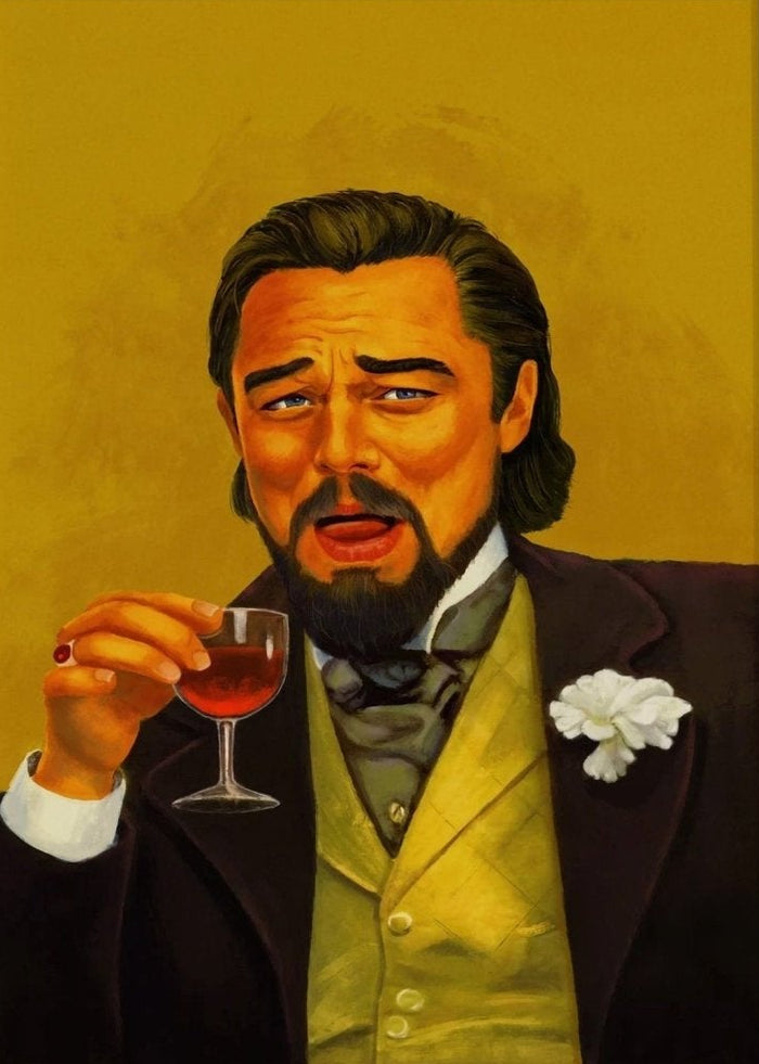 Django Unchained Calvin Candie Canvas Wall Art
