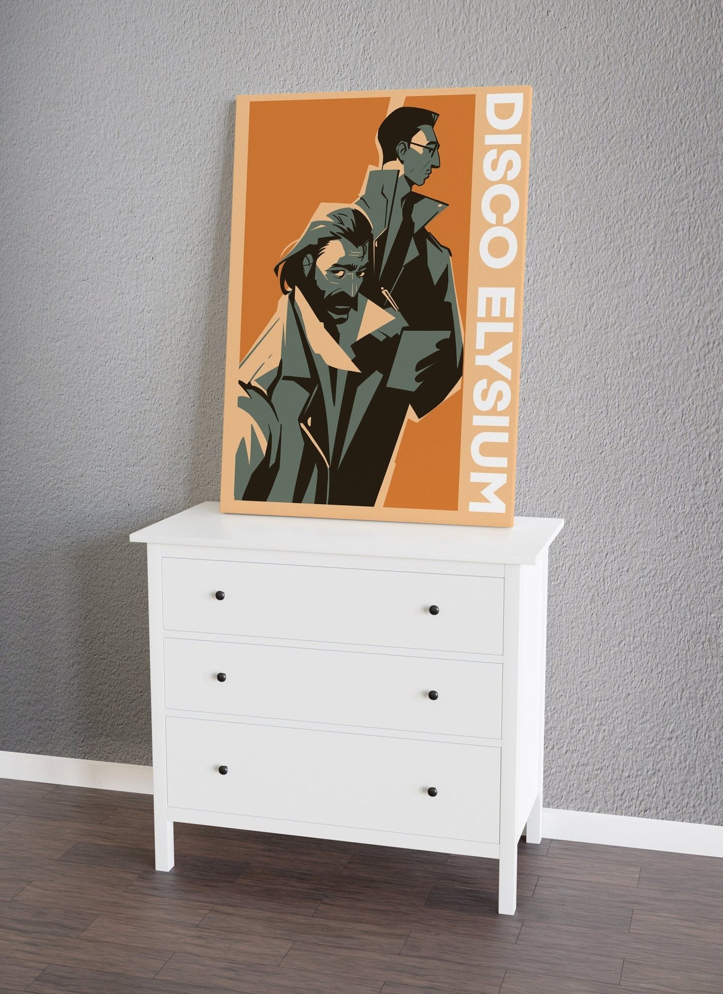 Disco Elysium Canvas Poster - Canvasworkshop