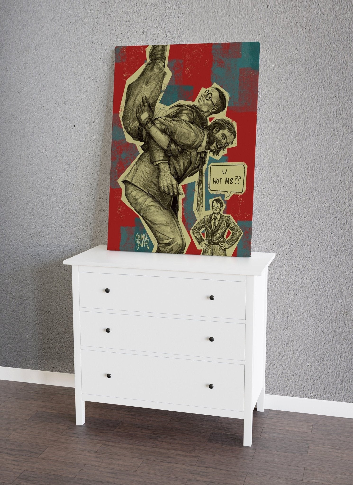 Disco Elysium Canvas Poster - Canvasworkshop