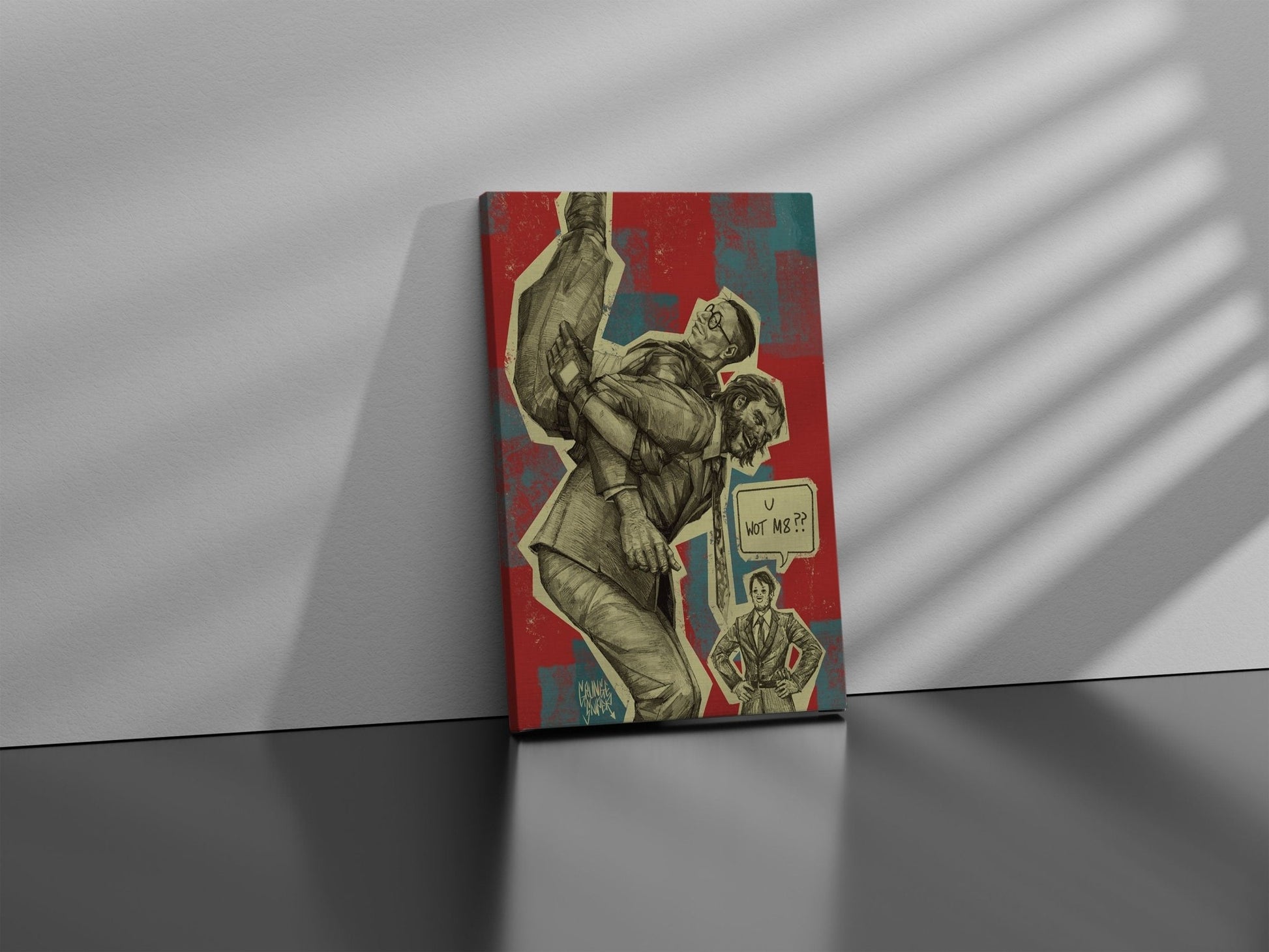 Disco Elysium Canvas Poster - Canvasworkshop