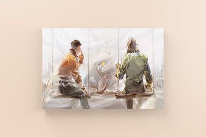Disco Elysium Canvas Wall Art - Canvasworkshop