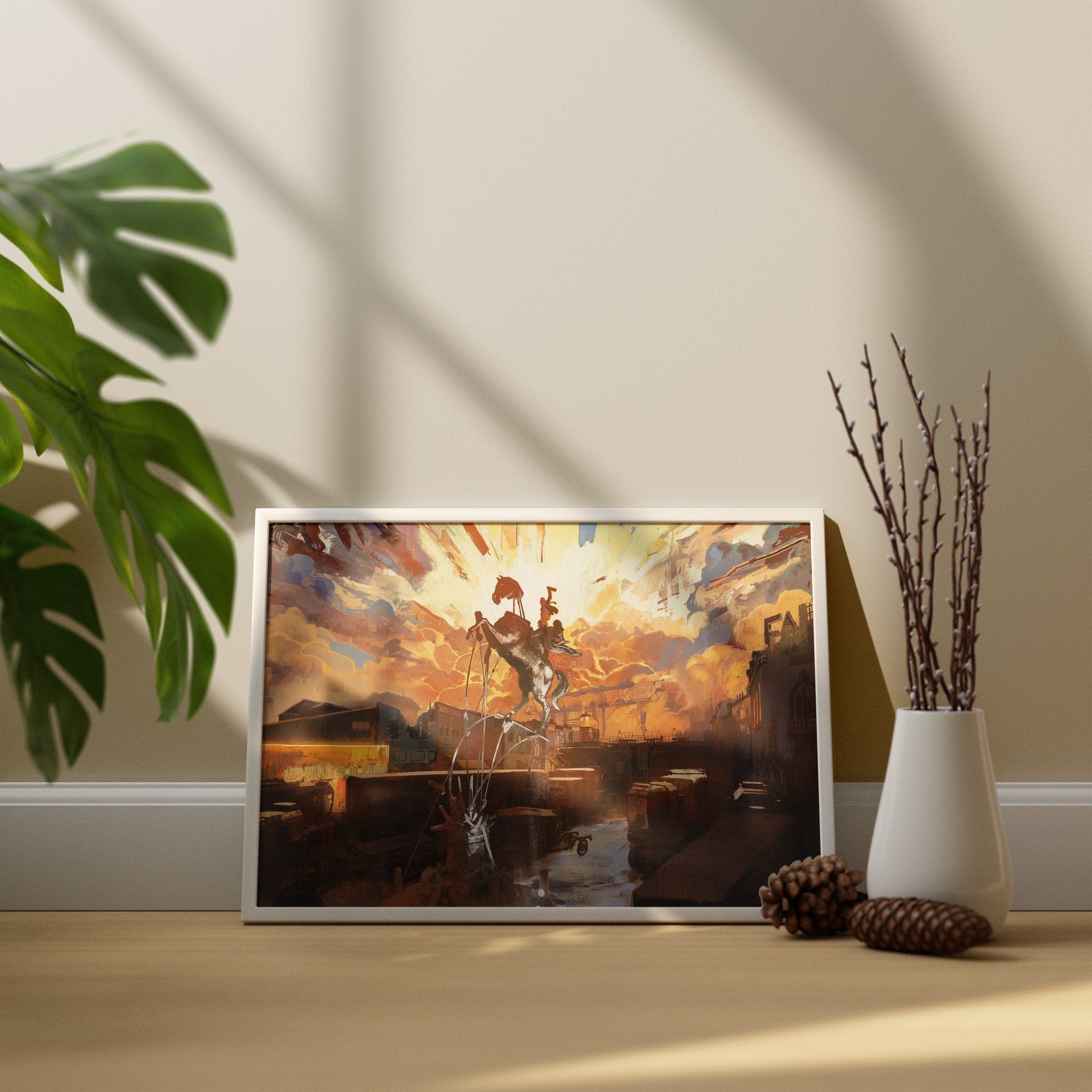 Disco Elysium Canvas Wall Decor - Canvasworkshop