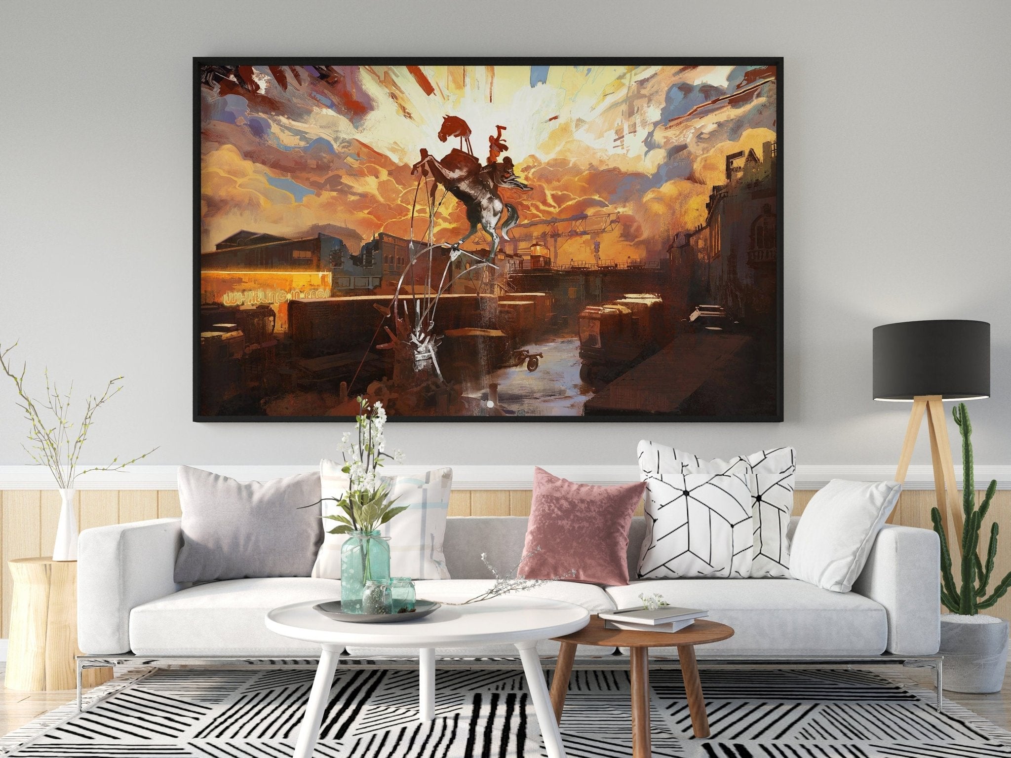 Disco Elysium Canvas Wall Decor - Canvasworkshop