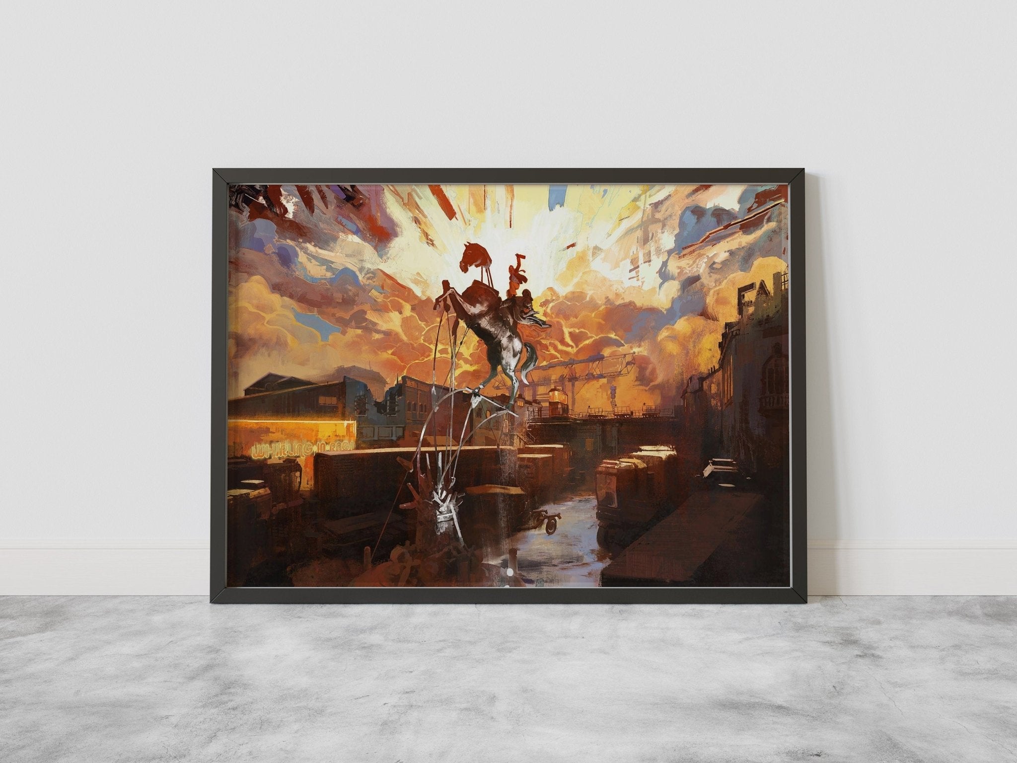 Disco Elysium Canvas Wall Decor - Canvasworkshop