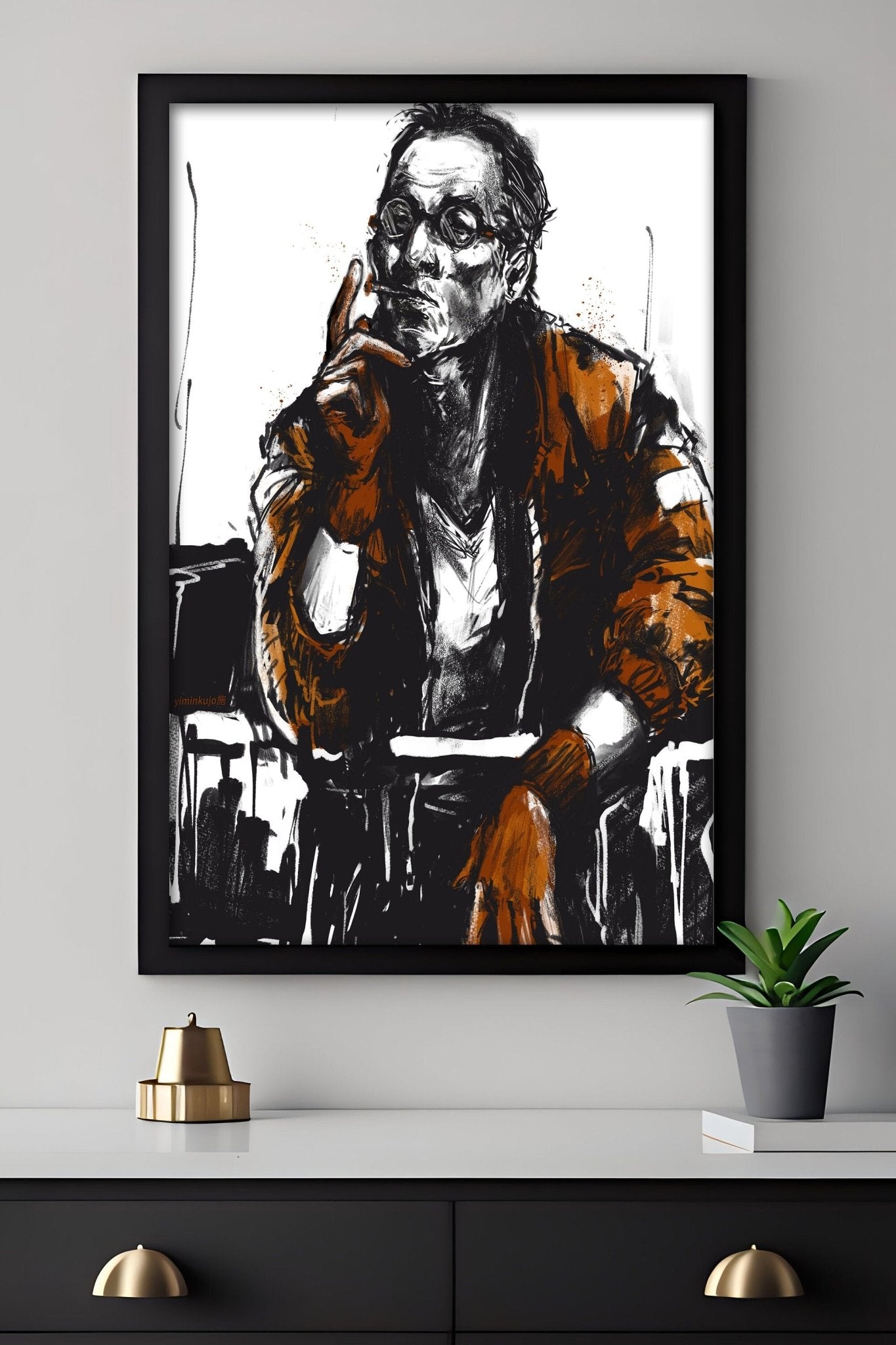 Disco Elysium Kim Kitsuragi Canvas Poster - Canvasworkshop