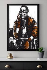 Disco Elysium Kim Kitsuragi Canvas Poster - Canvasworkshop