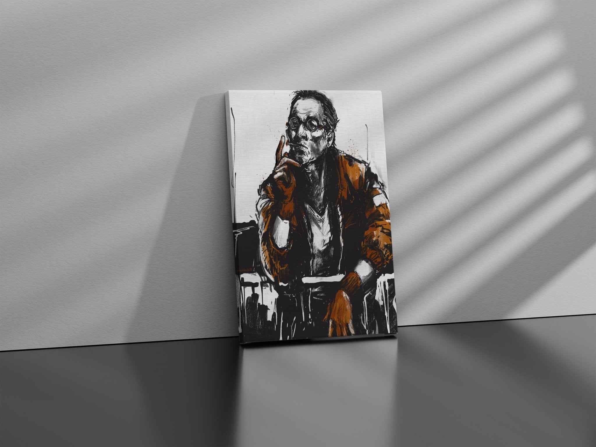 Disco Elysium Kim Kitsuragi Canvas Poster - Canvasworkshop