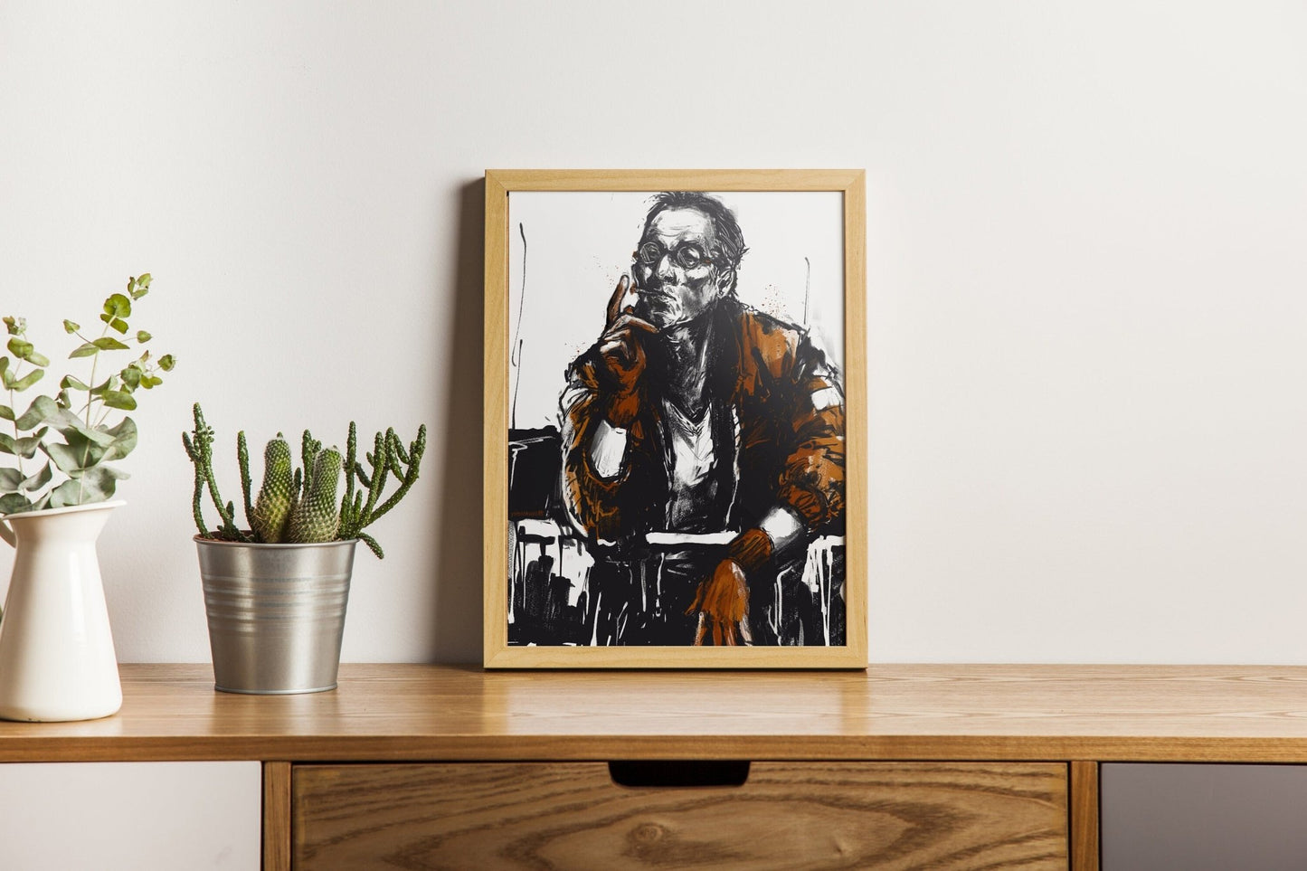 Disco Elysium Kim Kitsuragi Canvas Poster - Canvasworkshop