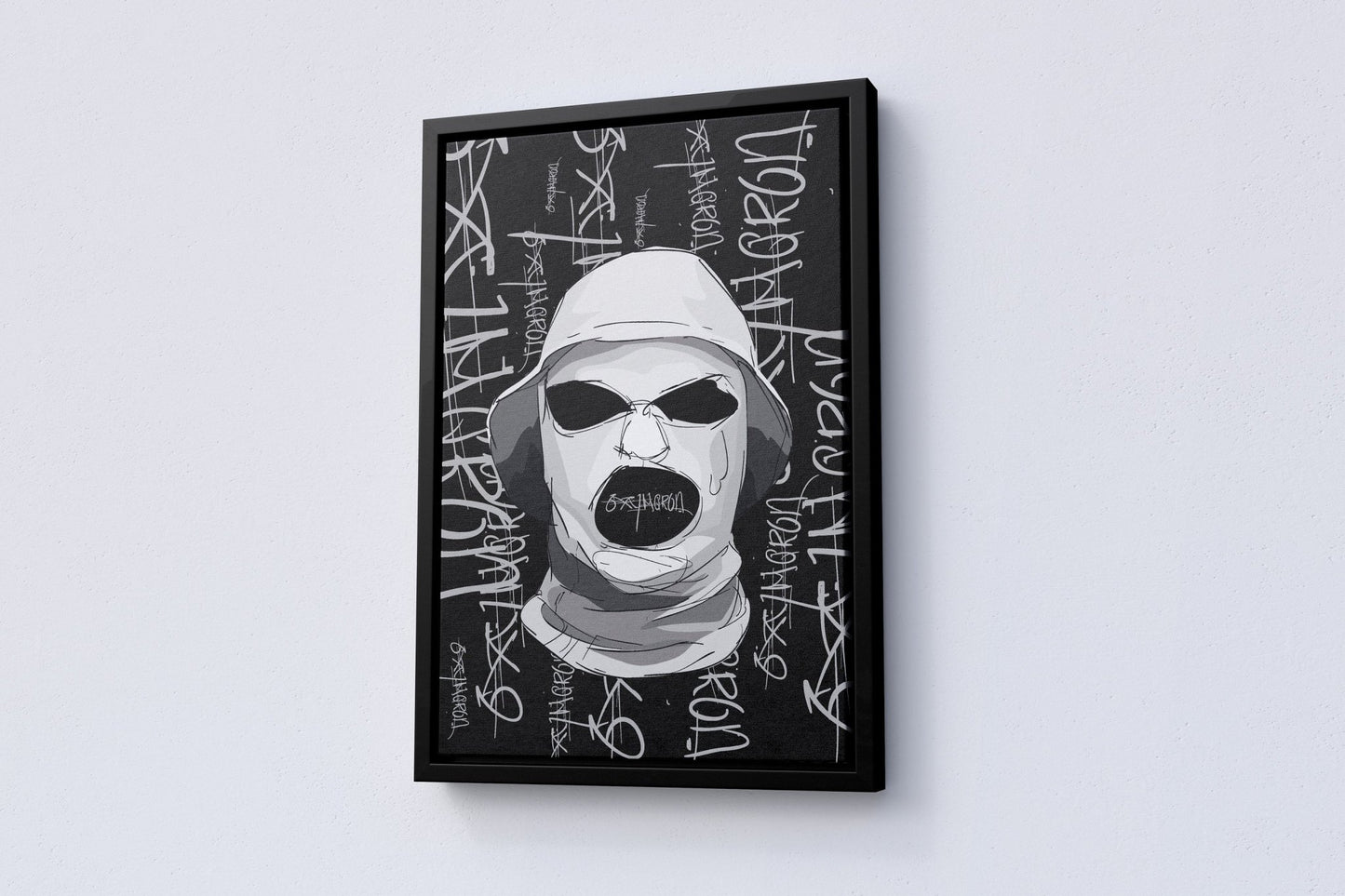 Drill Canvas Wall Art Print - Canvasworkshop