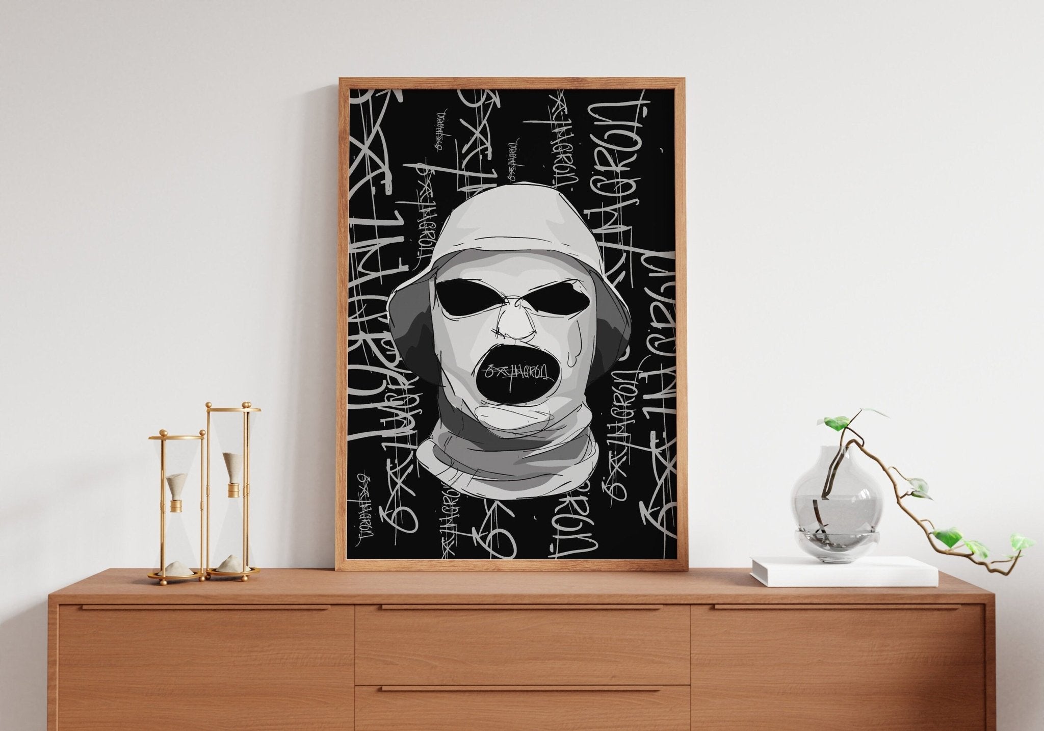 Drill Canvas Wall Art Print - Canvasworkshop