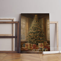 Christmas Tree canvas wall art