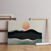 Georgia O'Keeffe Canvas Wall Art, Georgia O'Keeffe Sunset, Long Island Canvas Print, Sunset Canvas Art, Canvas Print Art, Famous Wall Art
