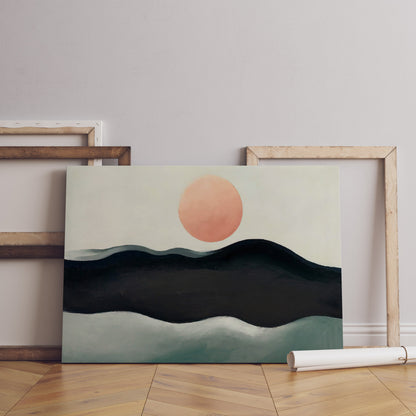 Georgia O'Keeffe Canvas Wall Art, Georgia O'Keeffe Sunset, Long Island Canvas Print, Sunset Canvas Art, Canvas Print Art, Famous Wall Art