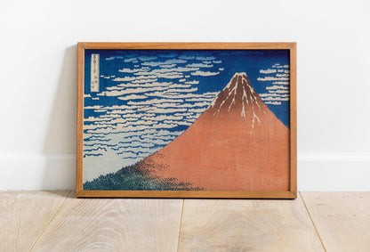 Japanese Art Hokusai Canvas Wall Decor Ukiyo-e Masterpieces – From Lilies to Majestic Fuji Scenes
