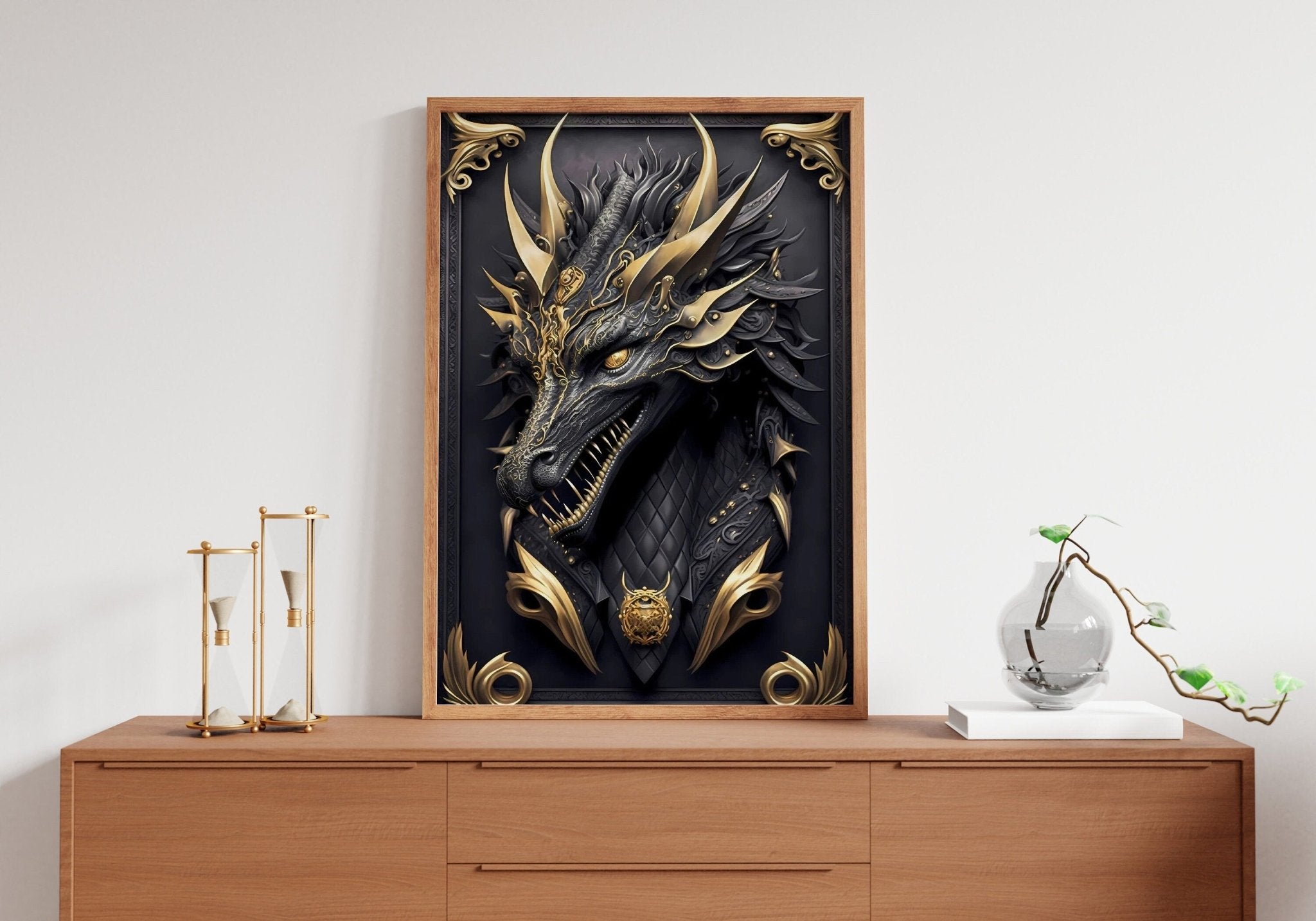 Egypt Concep Mythology Animal Canvas Poster - Canvasworkshop