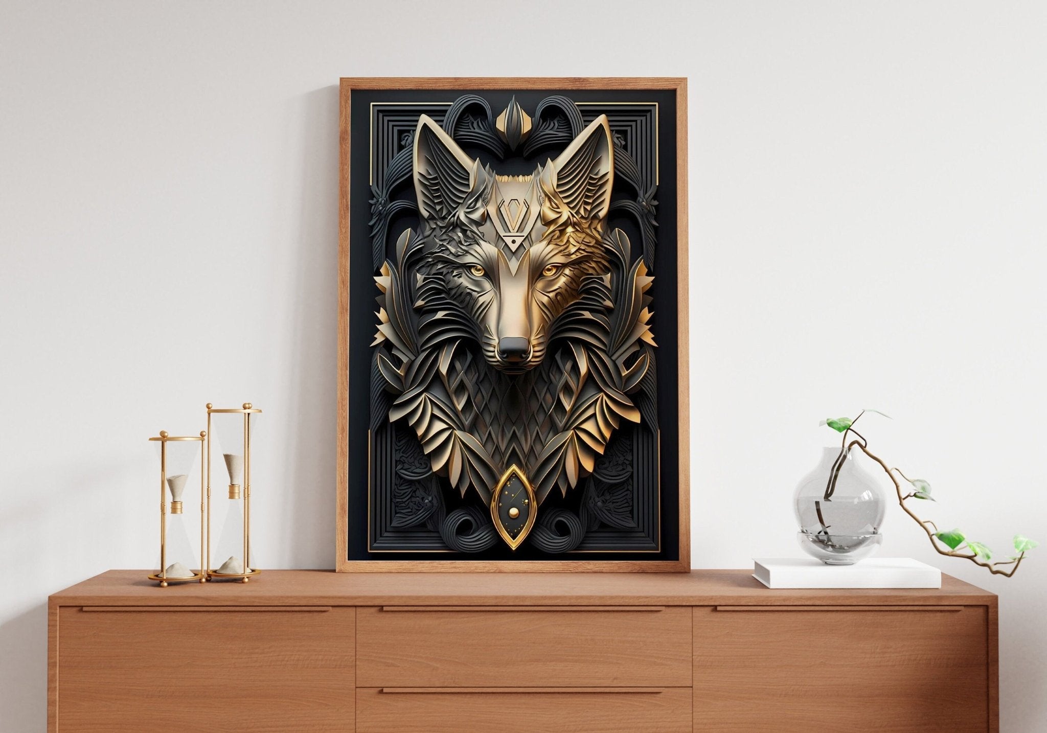 Egypt Concept Mythology Animal Canvas - Canvasworkshop