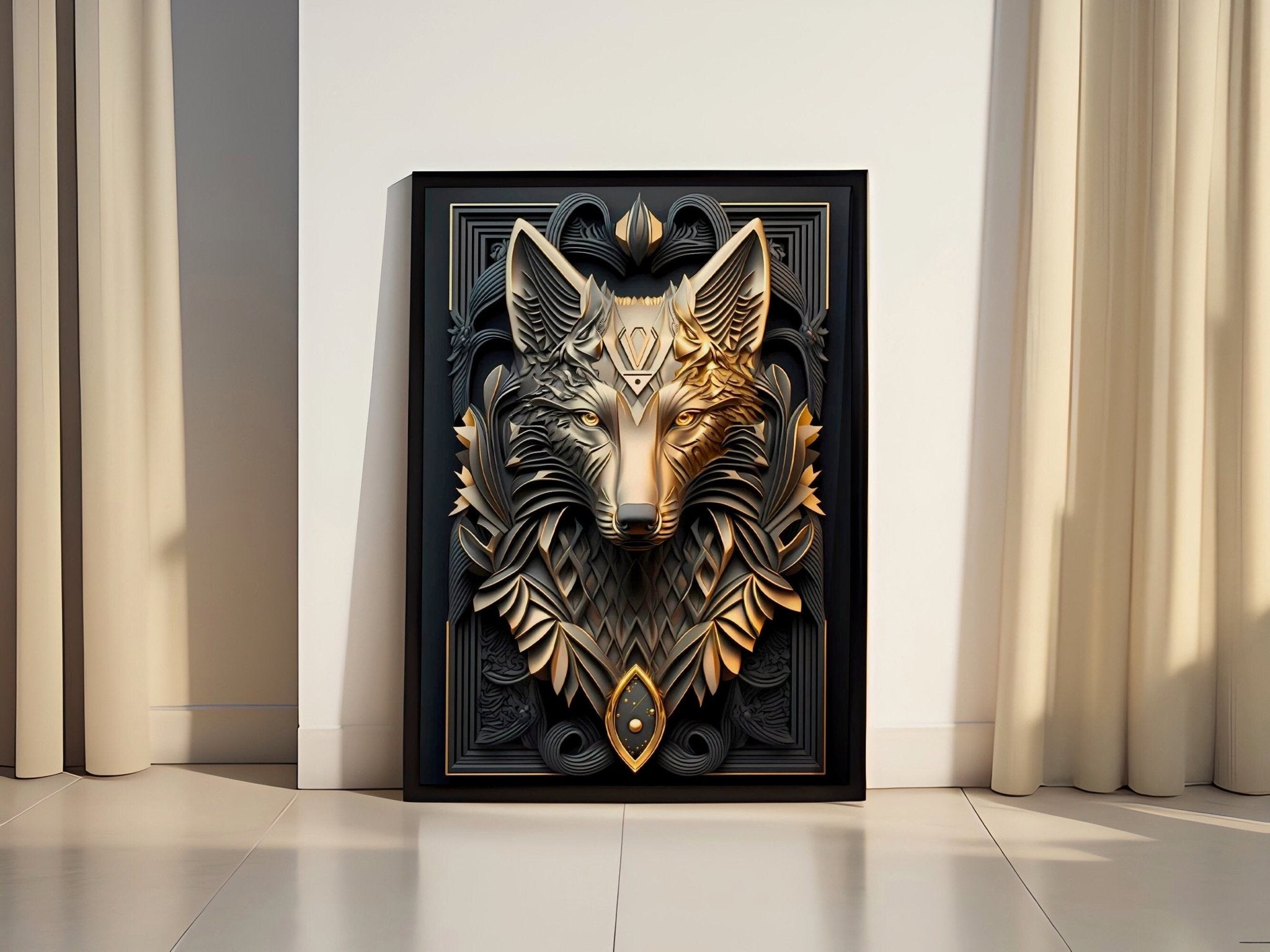 Egypt Concept Mythology Animal Canvas - Canvasworkshop