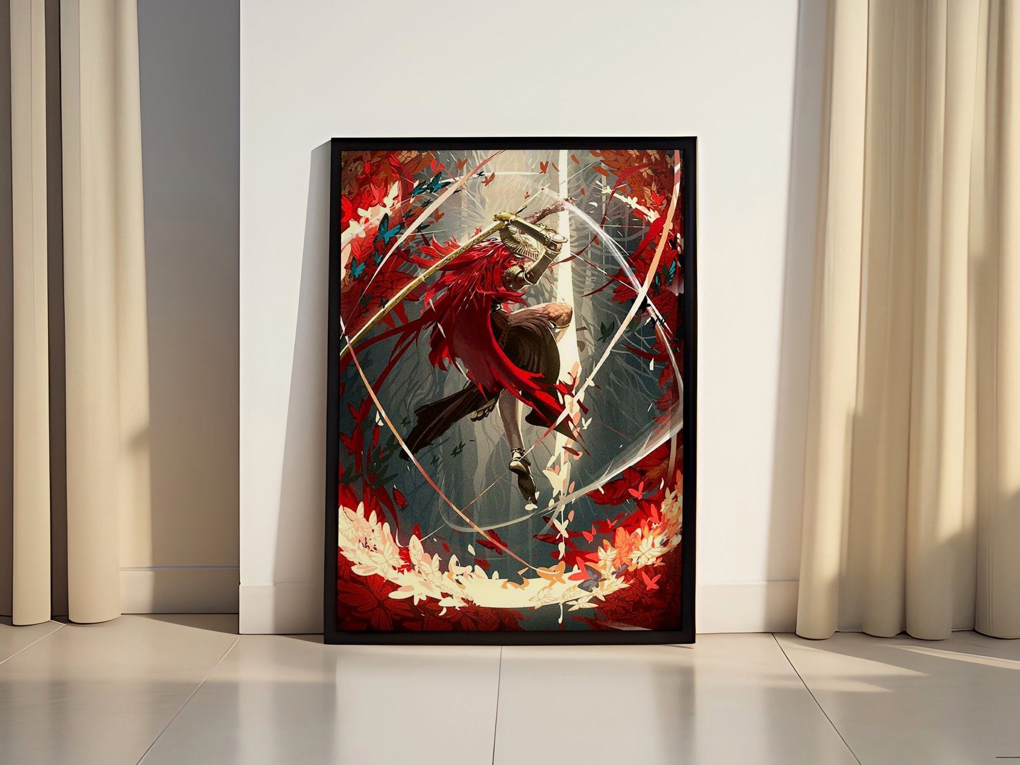 Elden Ring Art, Elden Ring Malenia Canvas, Elden Ring Poster, Gaming Canvas, Elden Ring Print, Elden Ring Wall art, For Gaming Room Canvas - Canvasworkshop