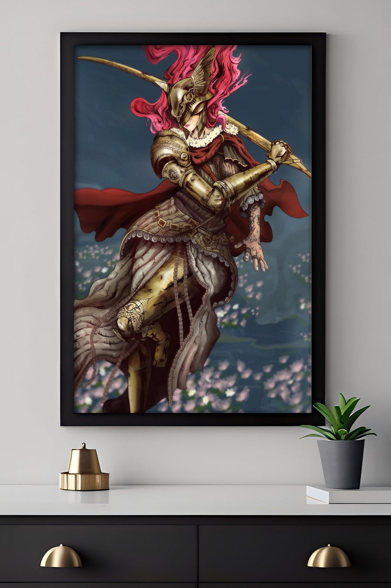Elden Ring Malenia Canvas Art - Canvasworkshop