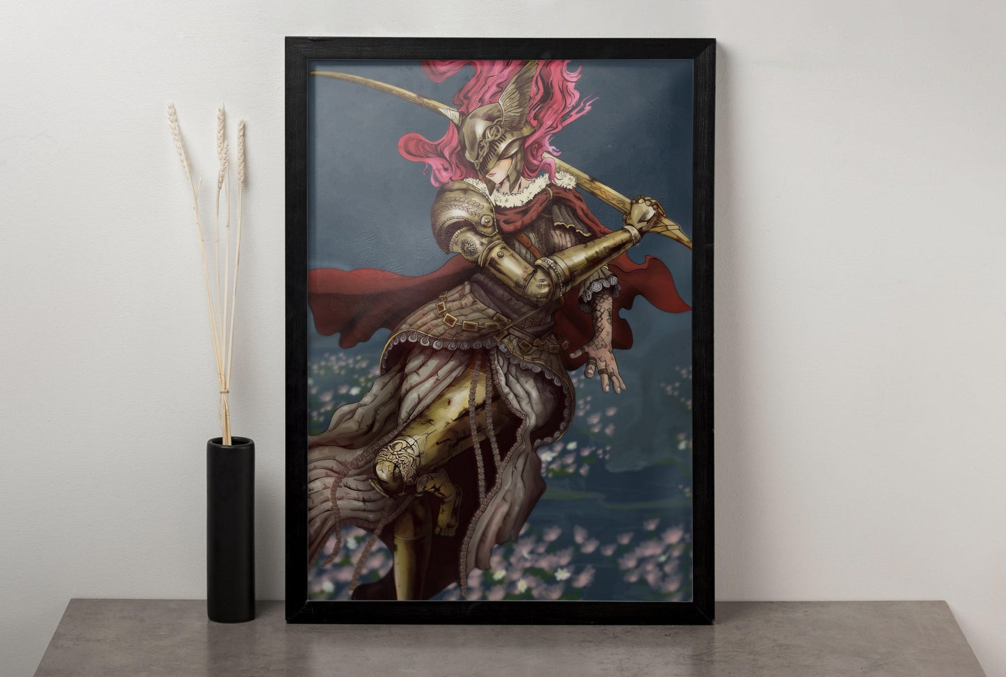 Elden Ring Malenia Canvas Art - Canvasworkshop