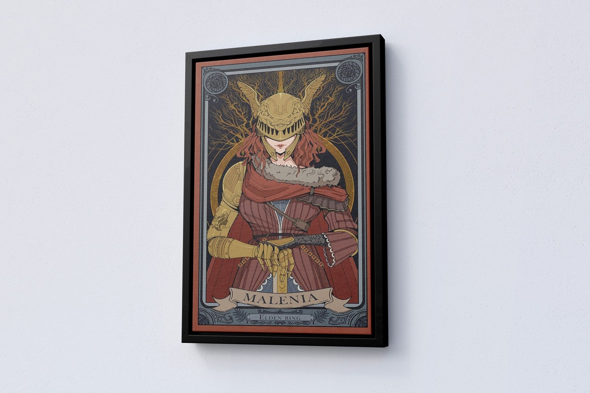 Elden Ring Malenia Canvas Poster - Canvasworkshop