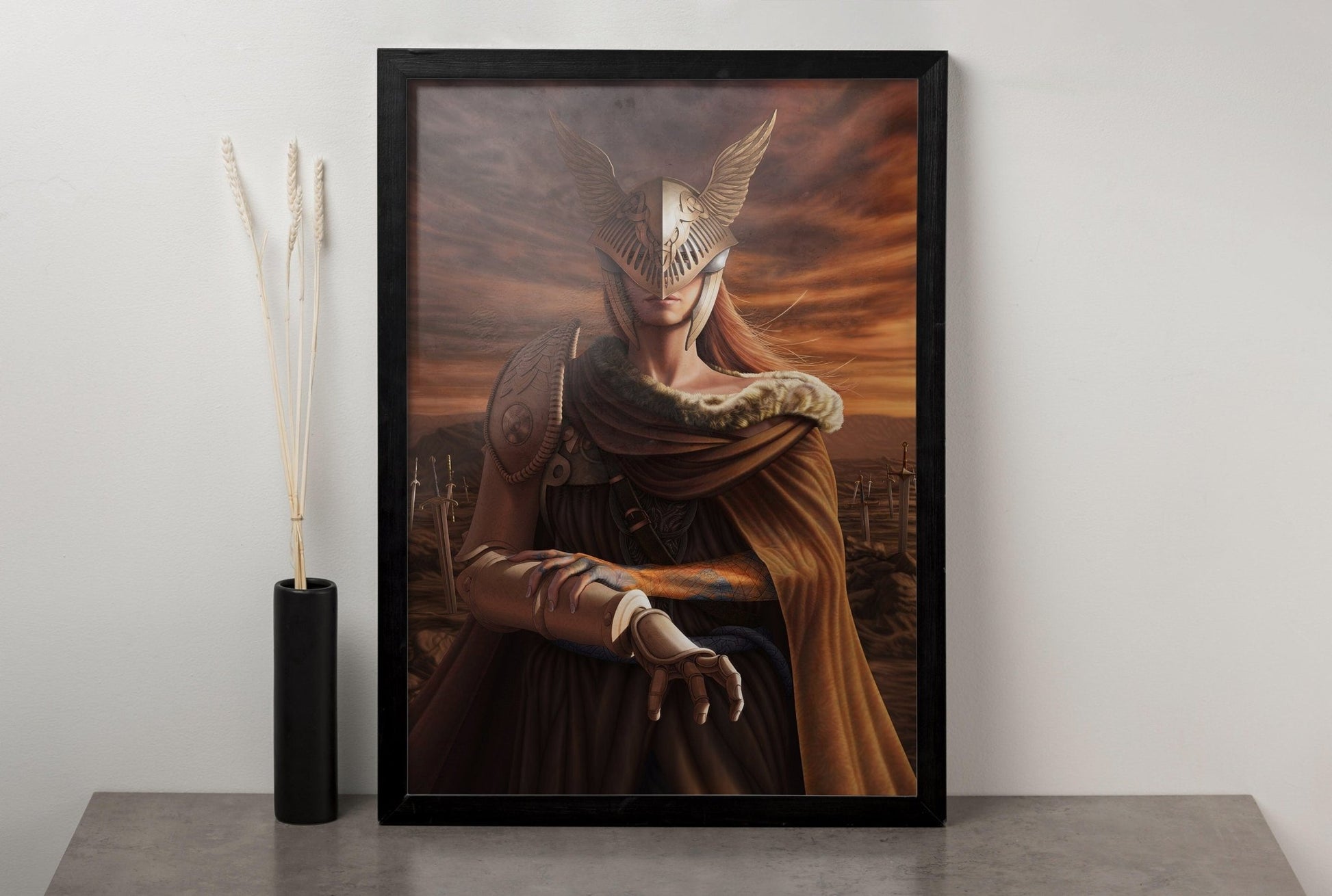Elden Ring Malenia Canvas Poster - Canvasworkshop