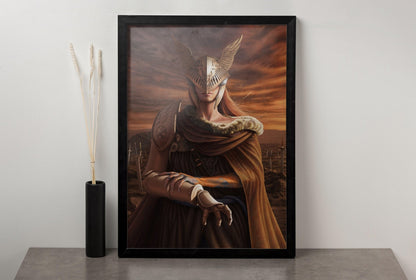 Elden Ring Malenia Canvas Poster - Canvasworkshop