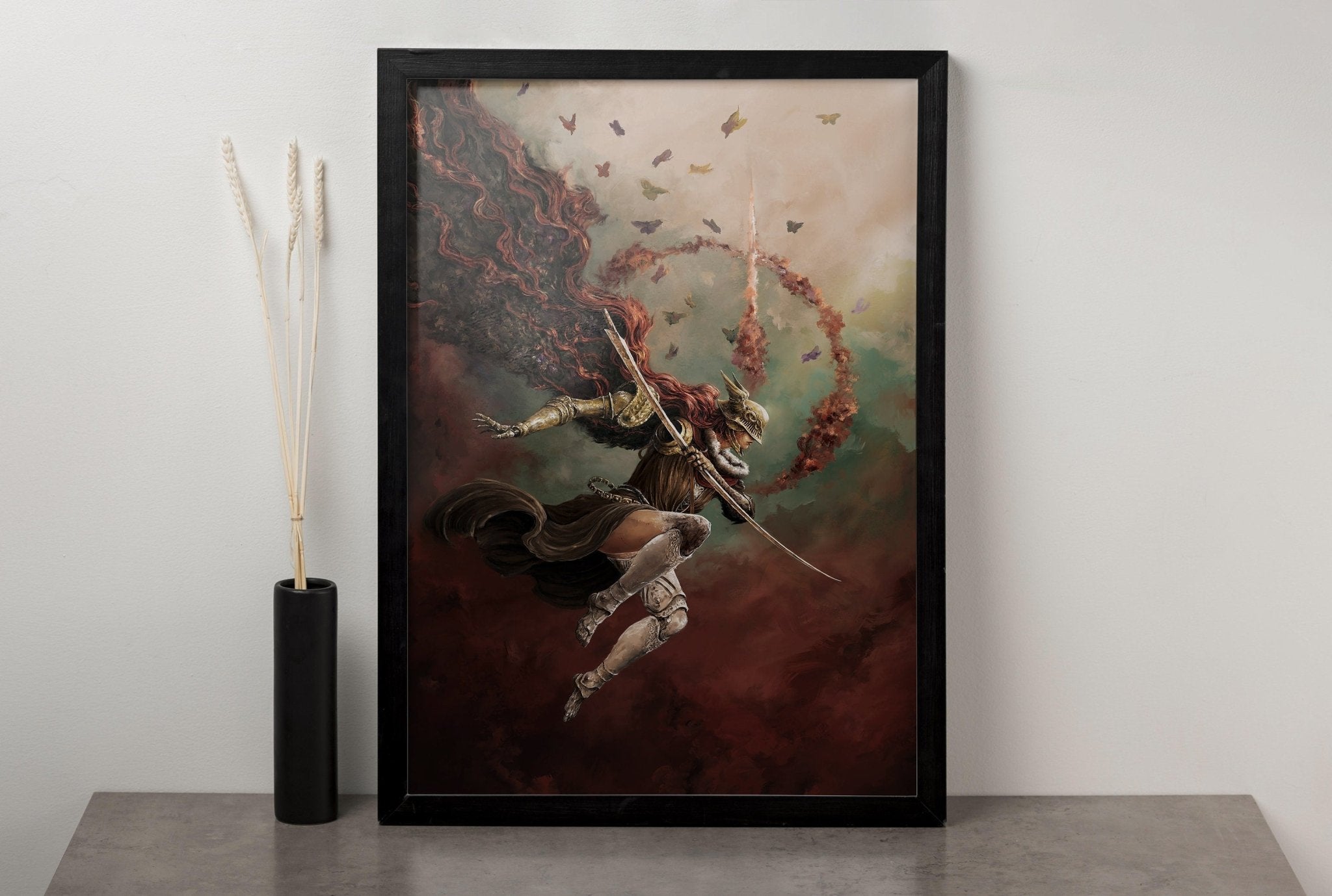 Elden Ring Malenia Canvas Wall Art - Canvasworkshop