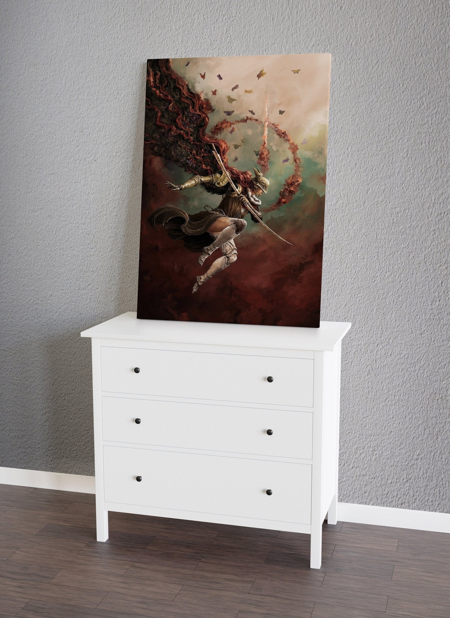 Elden Ring Malenia Canvas Wall Art - Canvasworkshop