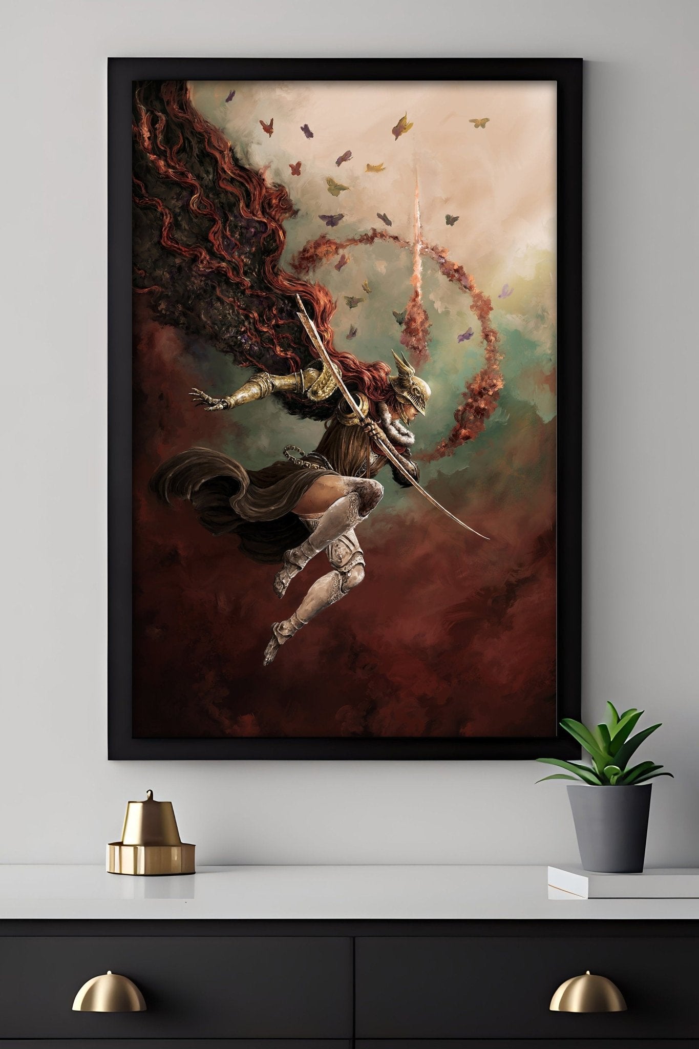 Elden Ring Malenia Canvas Wall Art - Canvasworkshop