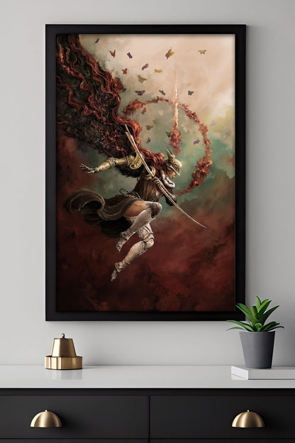 Elden Ring Malenia Canvas Wall Art - Canvasworkshop
