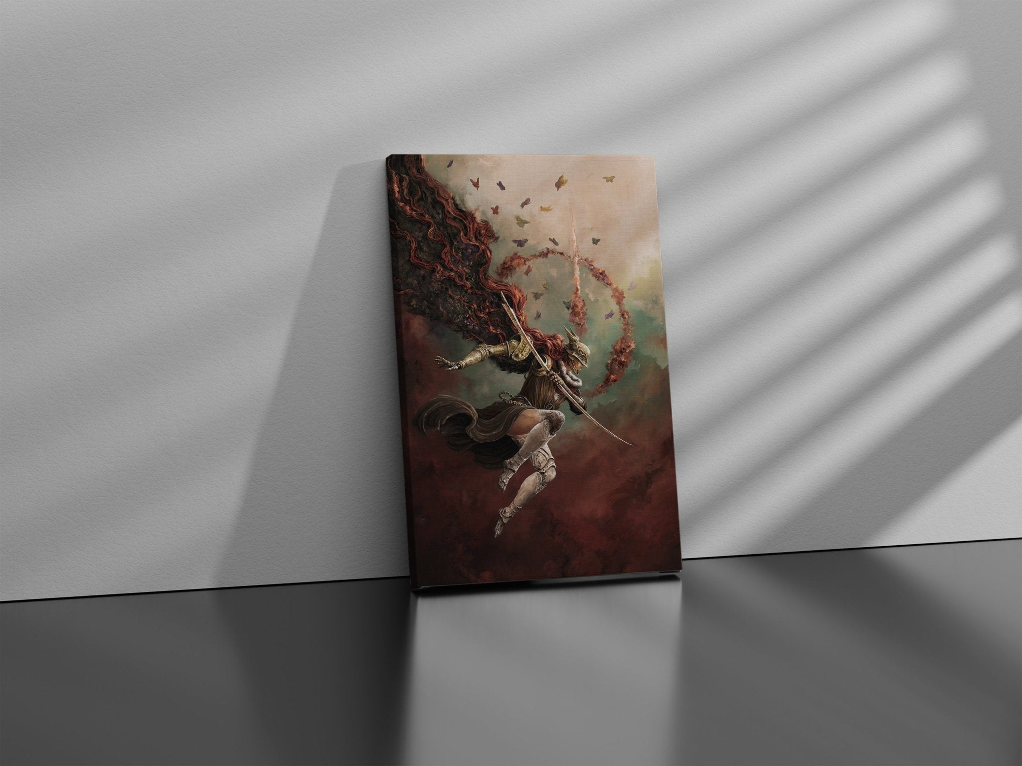 Elden Ring Malenia Canvas Wall Art - Canvasworkshop