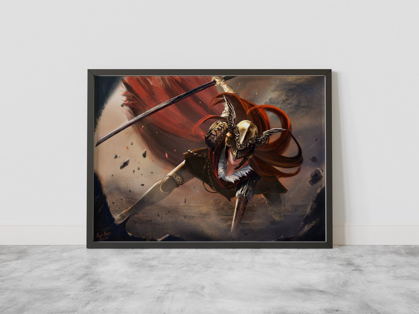 Elden Ring Malenia Canvas Wall Decor - Canvasworkshop