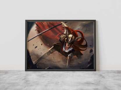Elden Ring Malenia Canvas Wall Decor - Canvasworkshop