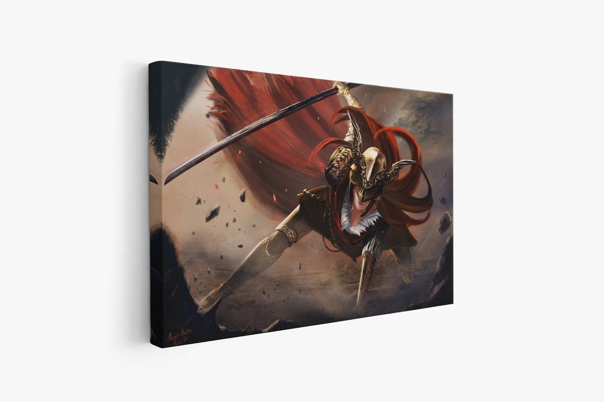 Elden Ring Malenia Canvas Wall Decor - Canvasworkshop