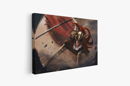 Elden Ring Malenia Canvas Wall Decor - Canvasworkshop