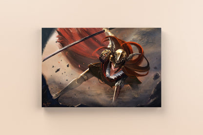 Elden Ring Malenia Canvas Wall Decor - Canvasworkshop