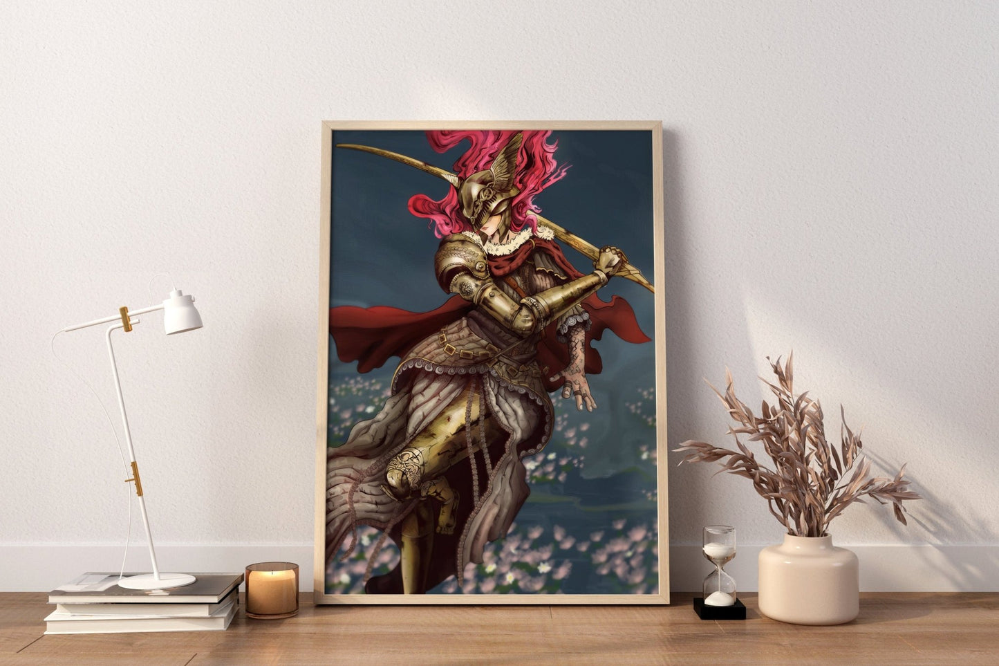 Elden Ring Malenia Poster Canvas Wall Decor - Canvasworkshop