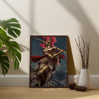 Elden Ring Malenia Poster Canvas Wall Decor - Canvasworkshop