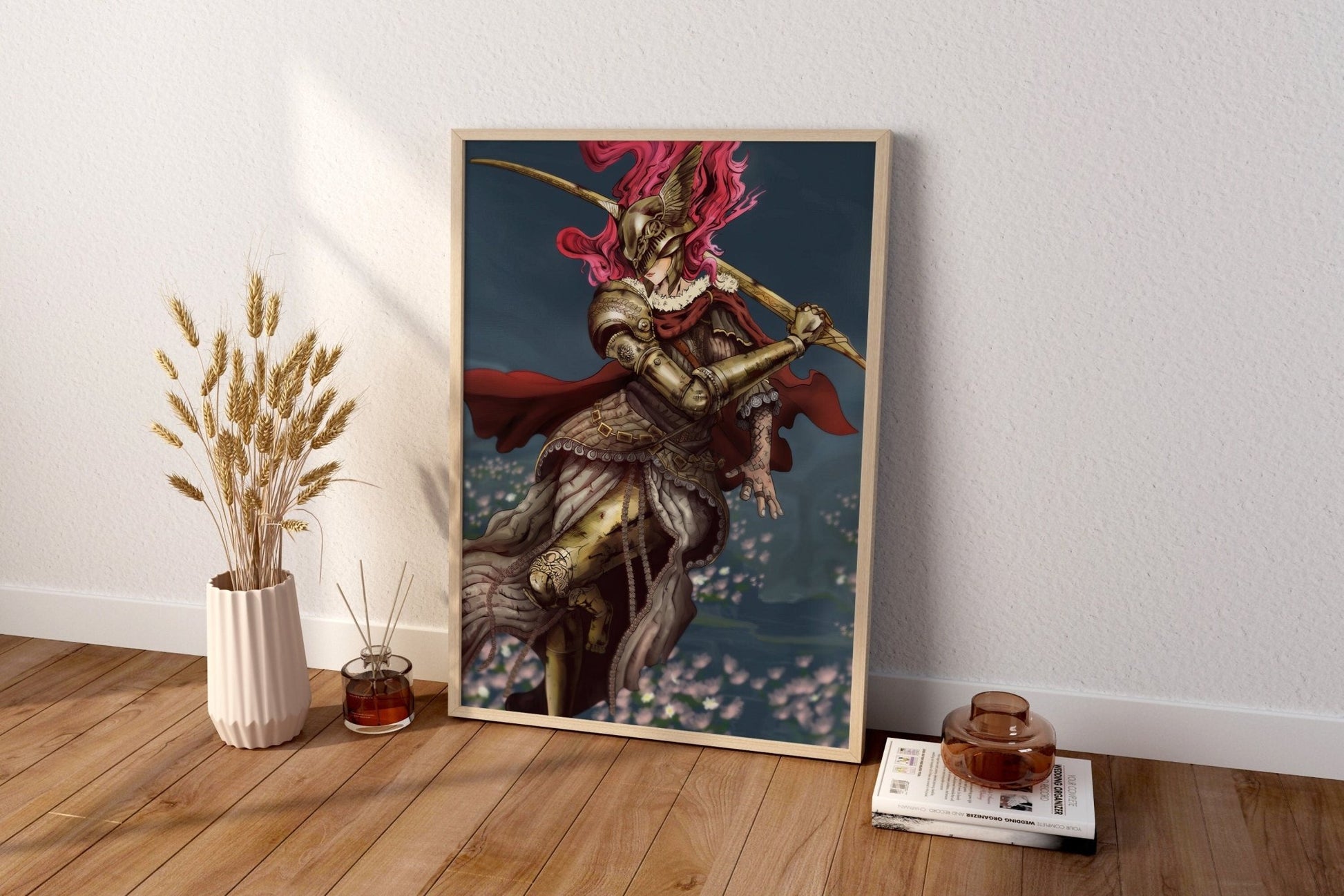 Elden Ring Malenia Poster Canvas Wall Decor - Canvasworkshop