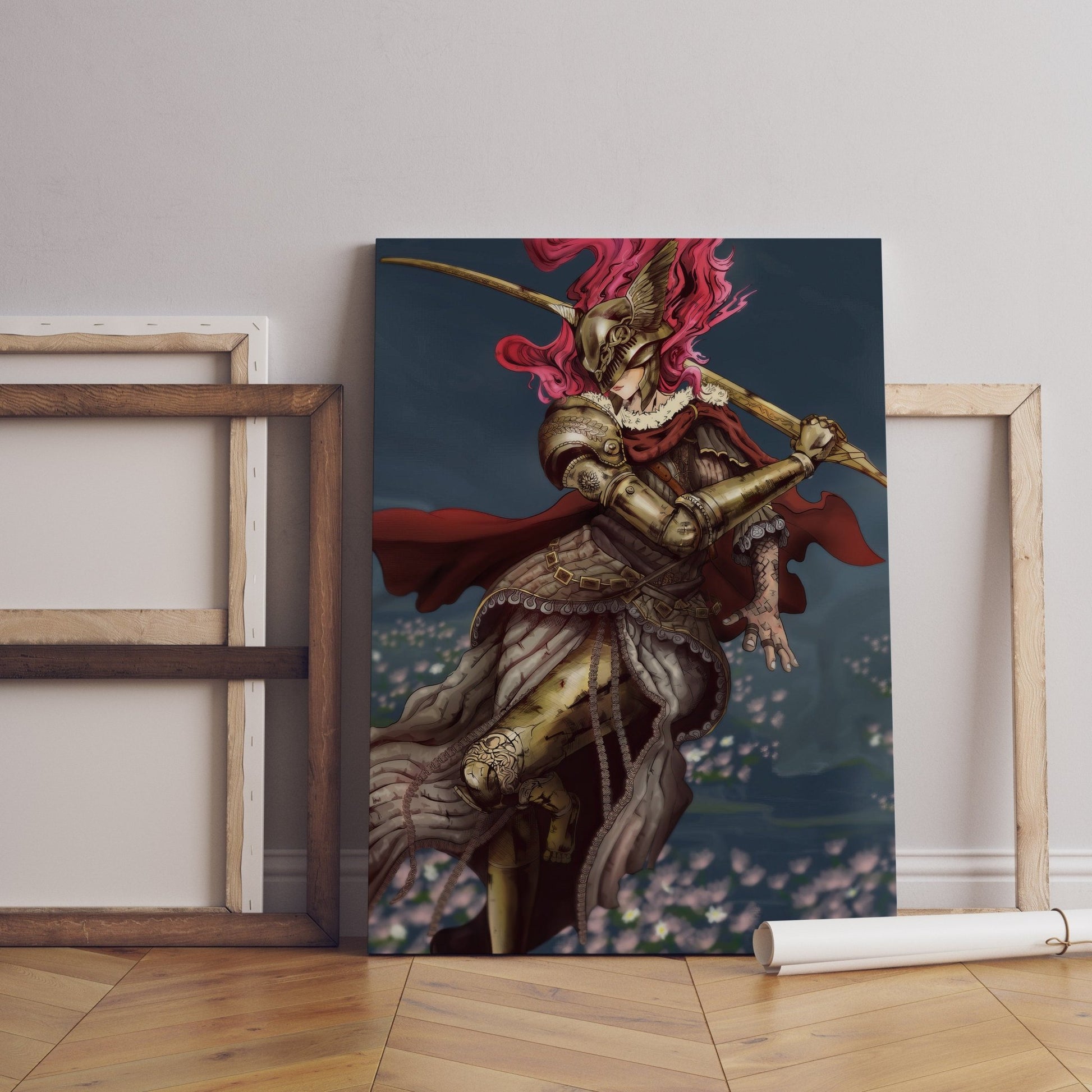 Elden Ring Malenia Poster Canvas Wall Decor - Canvasworkshop