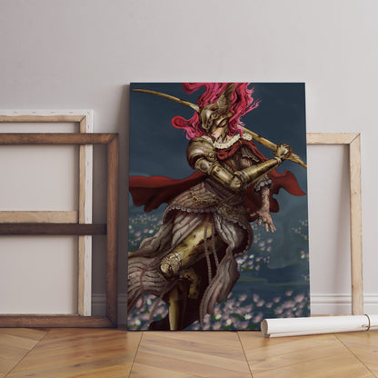 Elden Ring Malenia Poster Canvas Wall Decor - Canvasworkshop