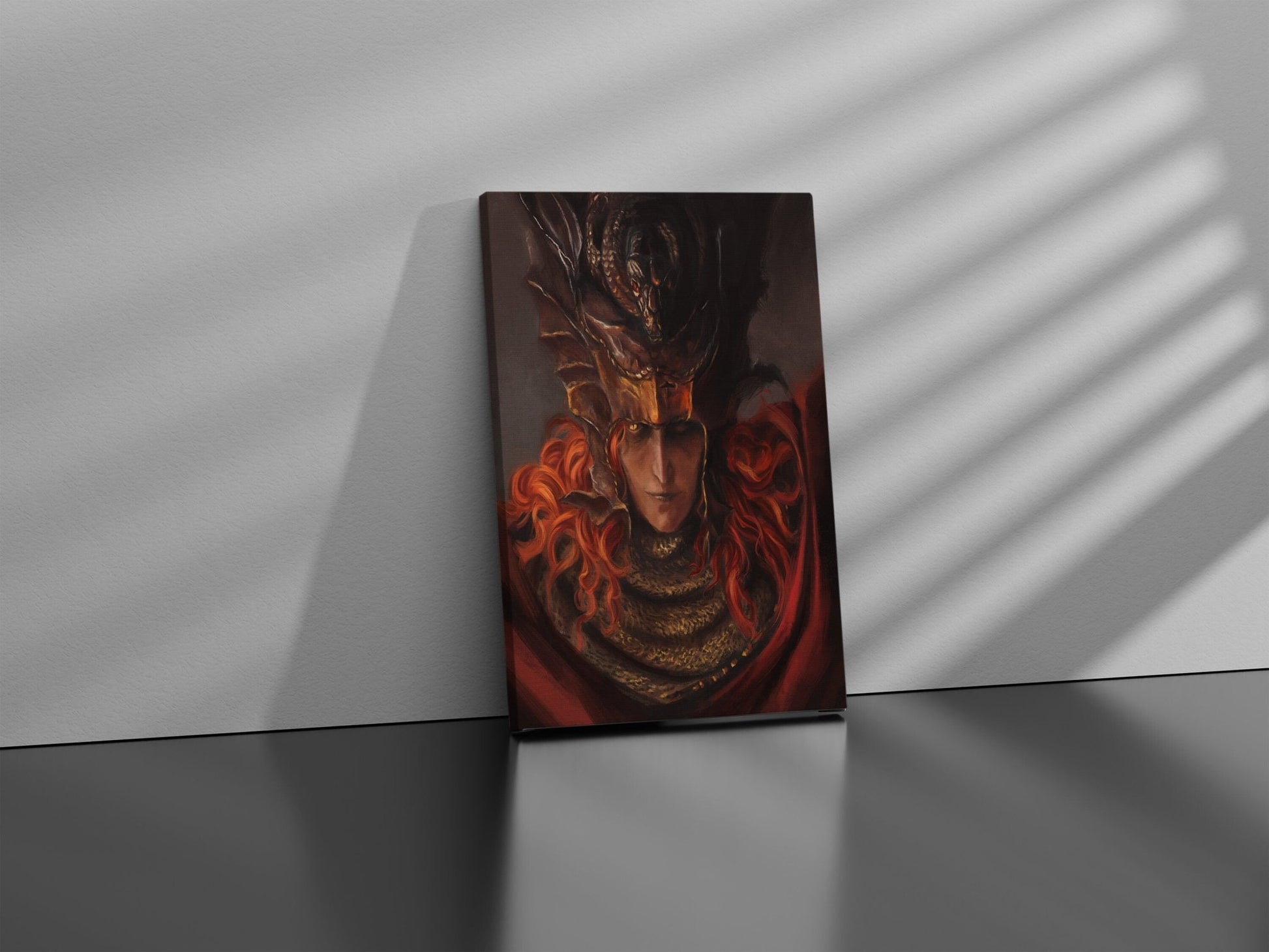 Elden Ring Messmer Canvas Wall Art - Canvasworkshop