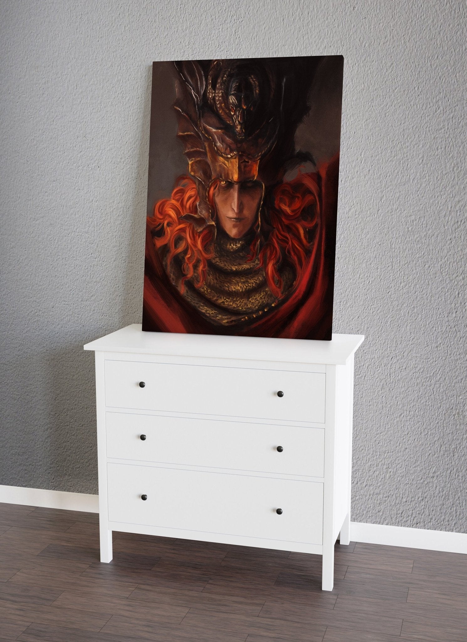 Elden Ring Messmer Canvas Wall Art - Canvasworkshop