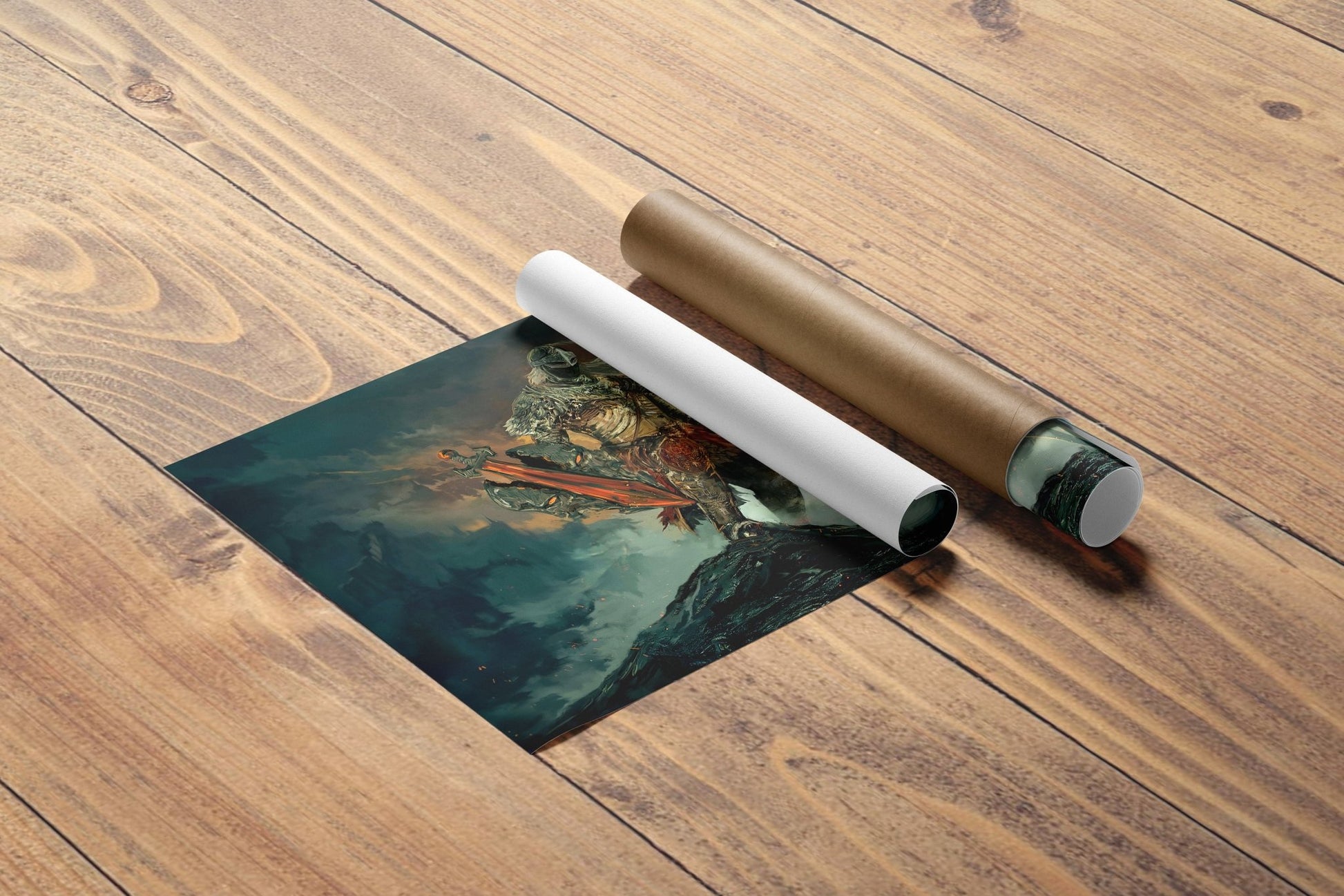 Elden Ring Tarnished Canvas Poster - Canvasworkshop