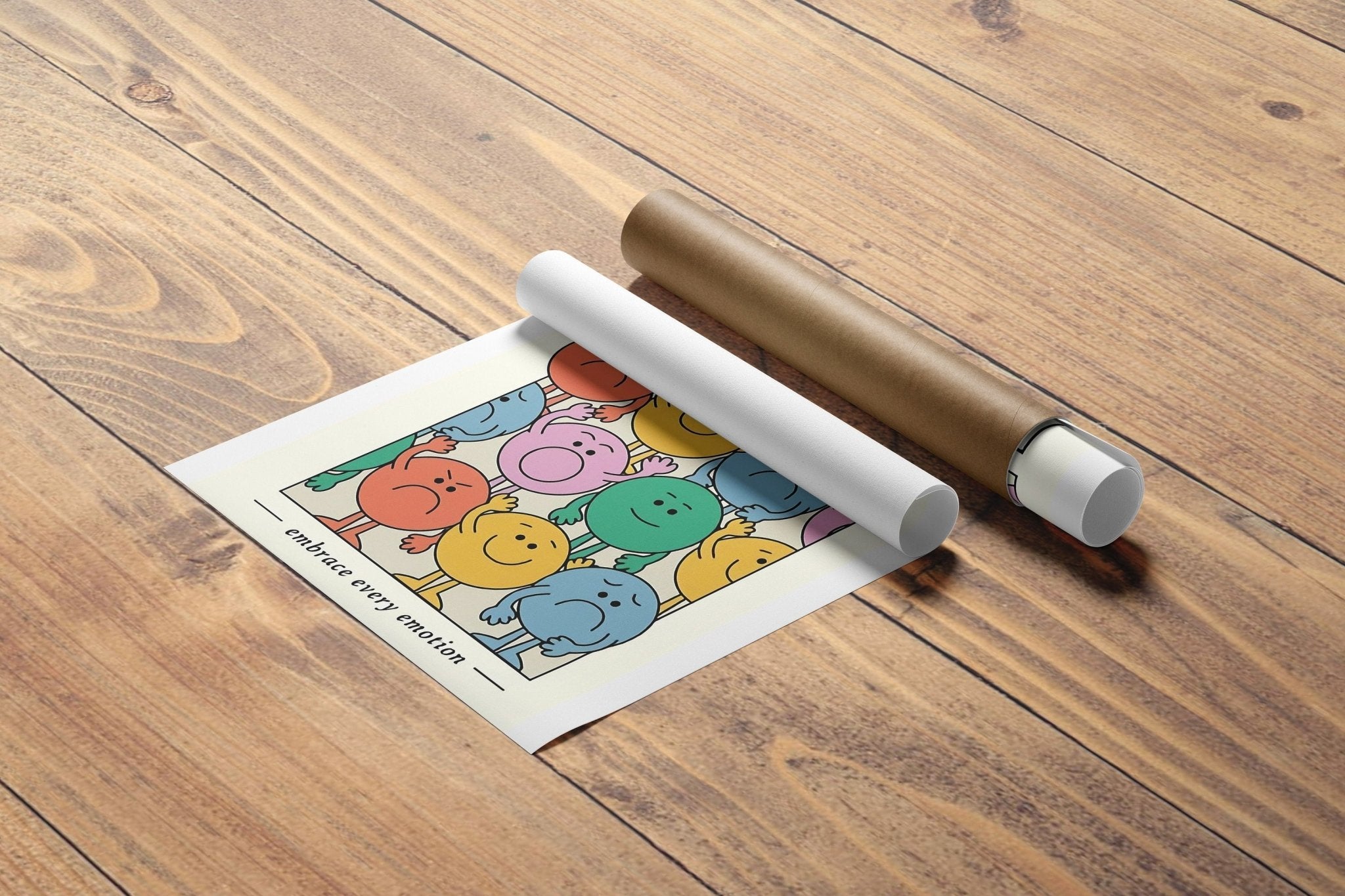 Emotions Make Us Human Canvas Wall Art - Canvasworkshop